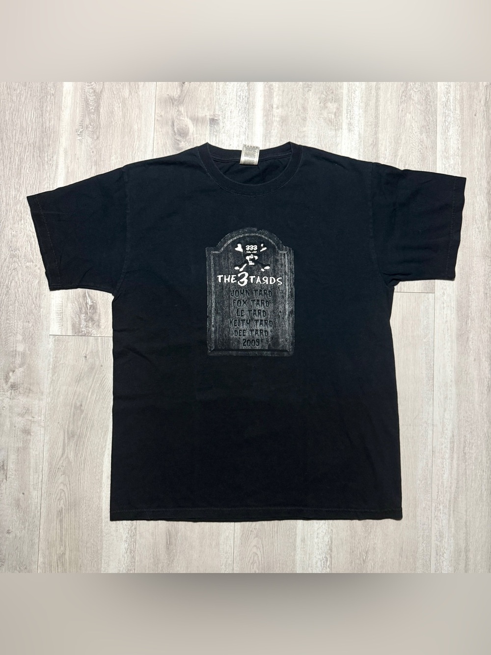 21x28 | 2009 The 3tards 333 Halfway To Hell Vintage T-Shirt